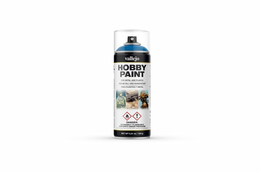 Scale Models * | 28030 | Vallejo Aerosol Magic Blue Hobby Spray Paint 400Ml