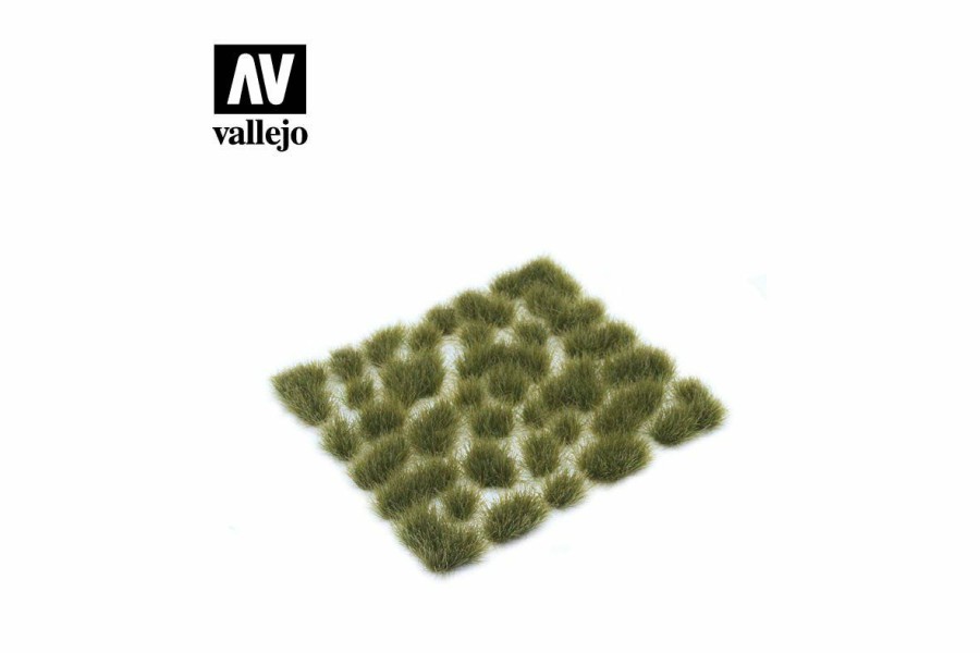 Scale Models * | Sc415 | Vallejo 6Mm Dry Green Wild Tuft 35Pcs