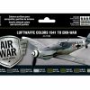 Scale Models * | 71166 | Vallejo Model Air Luftwaffe Colors 1941 To End-War Colour Acrylic Airbrush Paint Set 8Pcs