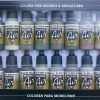 Scale Models * | 71180 | Vallejo Model Air Allied Forces Wwii Colour Acrylic Airbrush Paint Set 16Pcs