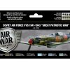 Scale Models * | 71197 | Vallejo Model Air Soviet Air Force Vvs 1941 To 1943 Great Patriotic War Colour Acrylic Paint Set 8Pcs