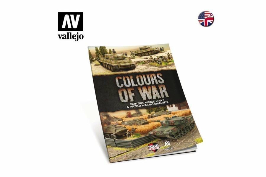 Accessories * | 75013 | Vallejo Colours Of War Magazine Painting Wwii & Wwiii Miniatures