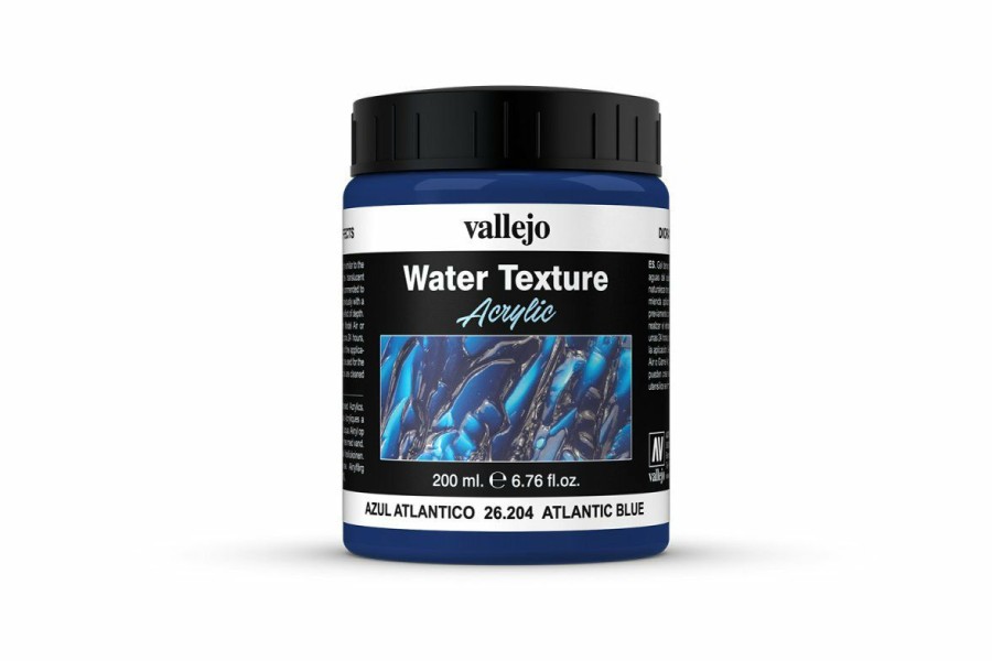 Scale Models * | 26204 | Vallejo Diorama Effects Atlantic Blue 200Ml