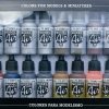 Scale Models * | 71181 | Vallejo Model Air Metallic Effects Colour Acrylic Airbrush Paint Set 16Pcs