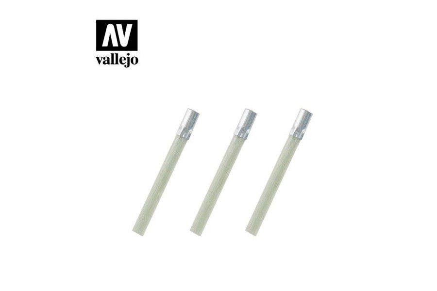 Accessories * | T15002 | Vallejo Glass Fiber Cleaning Brush Refills (4Mm) 3Pcs