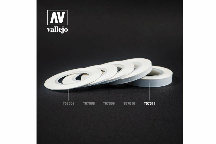 Accessories * | T07011 | Vallejo 10Mm Flexible Masking Tape 2Pcs