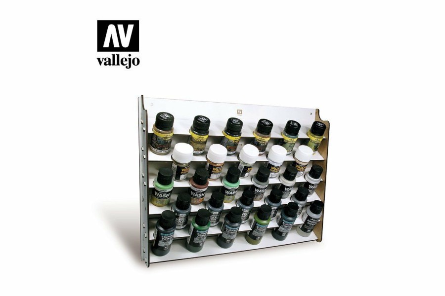 Accessories * | 26009 | Vallejo Wall Mounted Paint Organizer (35Pcs/60Ml.)