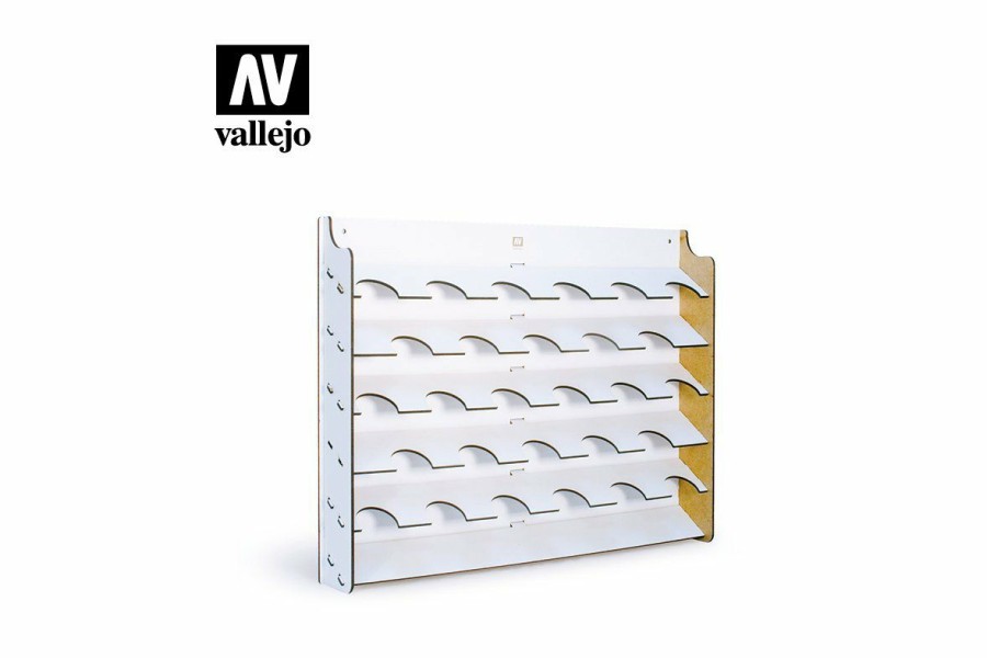 Accessories * | 26009 | Vallejo Wall Mounted Paint Organizer (35Pcs/60Ml.)