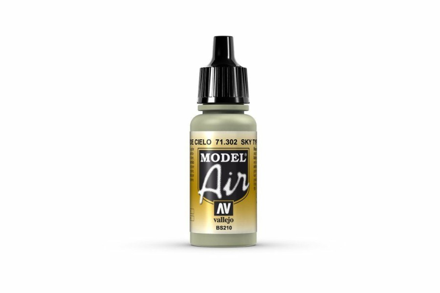 Scale Models * | 71302 | Vallejo Model Air Sky Type S Acrylic Airbrush Paint 17Ml