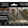 Scale Models * | 70206 | Vallejo Model Colour Wwii German Infantry Acrylic Colour Paint Set 6Pcs