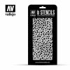 Accessories * | St-Cam002 | Vallejo German Luftwaffe Wwii Spots Camouflage Stencil