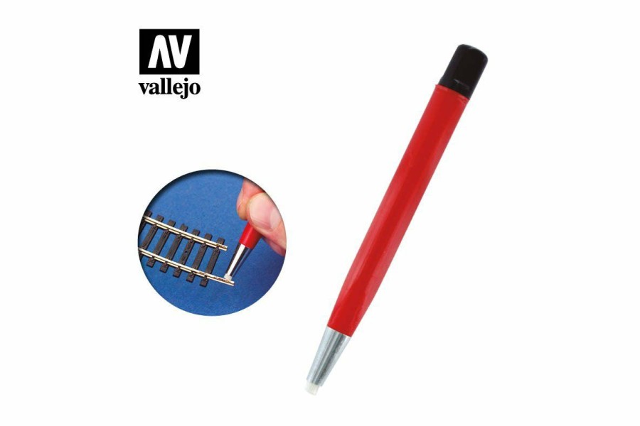 Accessories * | T15001 | Vallejo Glass Fiber Cleaning Brush 4Mm