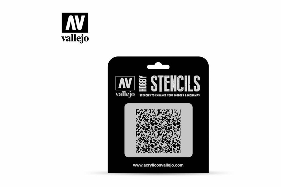 Accessories * | St-Air002 | Vallejo Weathered Paint Stencil