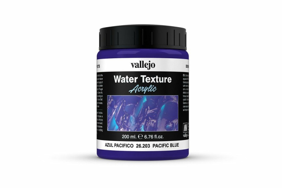 Scale Models * | 26203 | Vallejo Diorama Effects Pacific Blue 200Ml