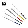 Accessories * | T03004 | Vallejo Diamond 100Mm File Tool Set 5Pcs