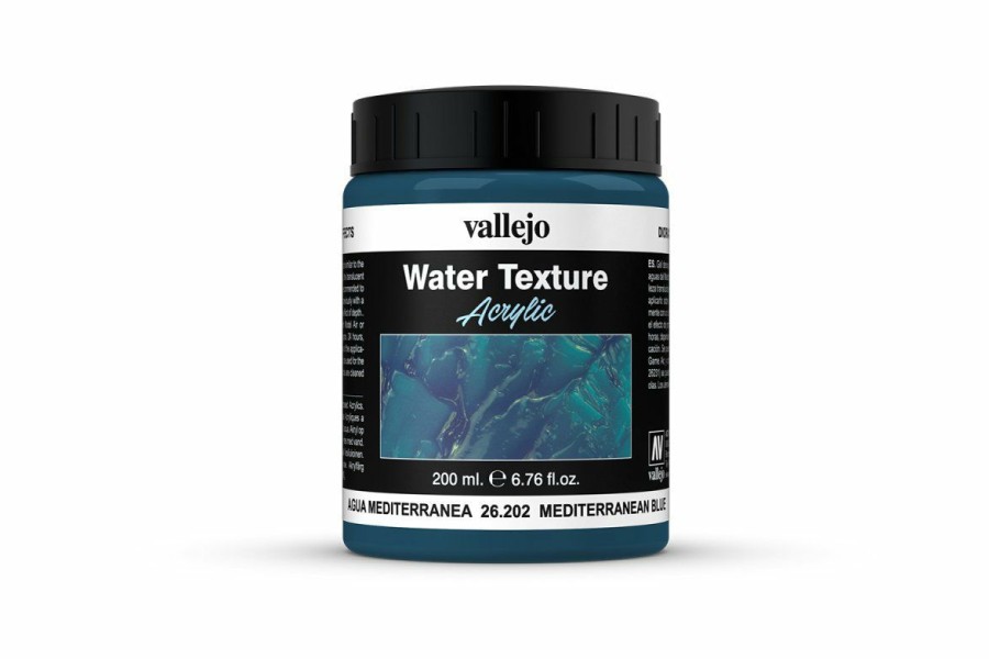 Scale Models * | 26202 | Vallejo Diorama Effects Mediterranean Blue 200Ml