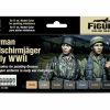 Scale Models * | 70185 | Vallejo Model Air German Fallschirmja Ger Early Wwii Colour Acrylic Paint Set 8Pcs