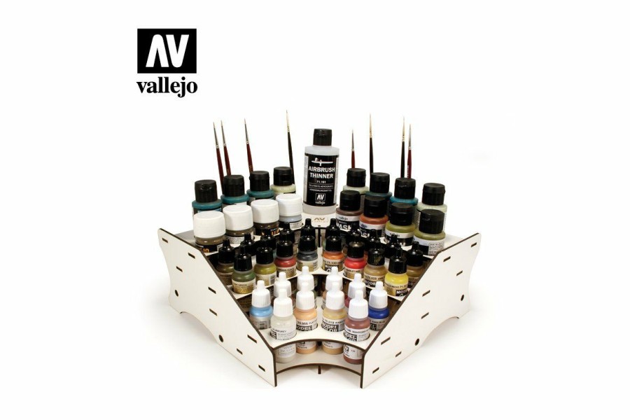 Accessories * | 26008 | Vallejo Paint & Brushes Corner Front Organizer