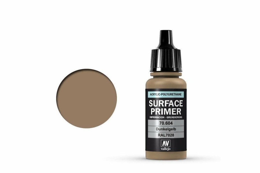 Scale Models * | 70604 | Vallejo Surface Primer German Dark Yellow 17Ml