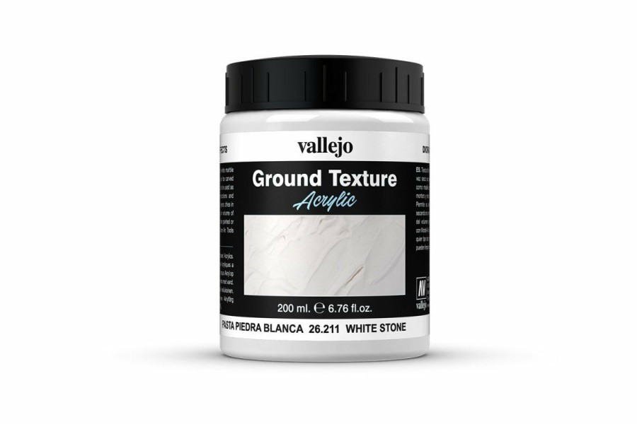 Scale Models * | 26211 | Vallejo Diorama Effects White Stone Paste 200Ml