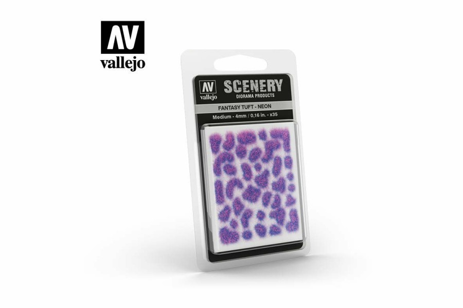 Scale Models * | Sc430 | Vallejo 6Mm Neon Fantasy Tuft 35Pcs