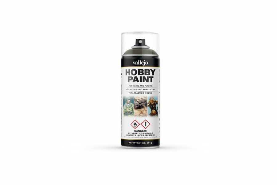 Scale Models * | 28003 | Vallejo Aerosol Russian Green 4Bo Hobby Spray Paint 400Ml