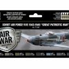 Scale Models * | 71198 | Vallejo Model Air Soviet Air Force Vvs 1943 To 1945 Great Patriotic War Colour Acrylic Paint Set 8Pcs